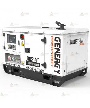Grupo electrógeno diésel trifásico (14 KVA / 11.000W) Insonorizado