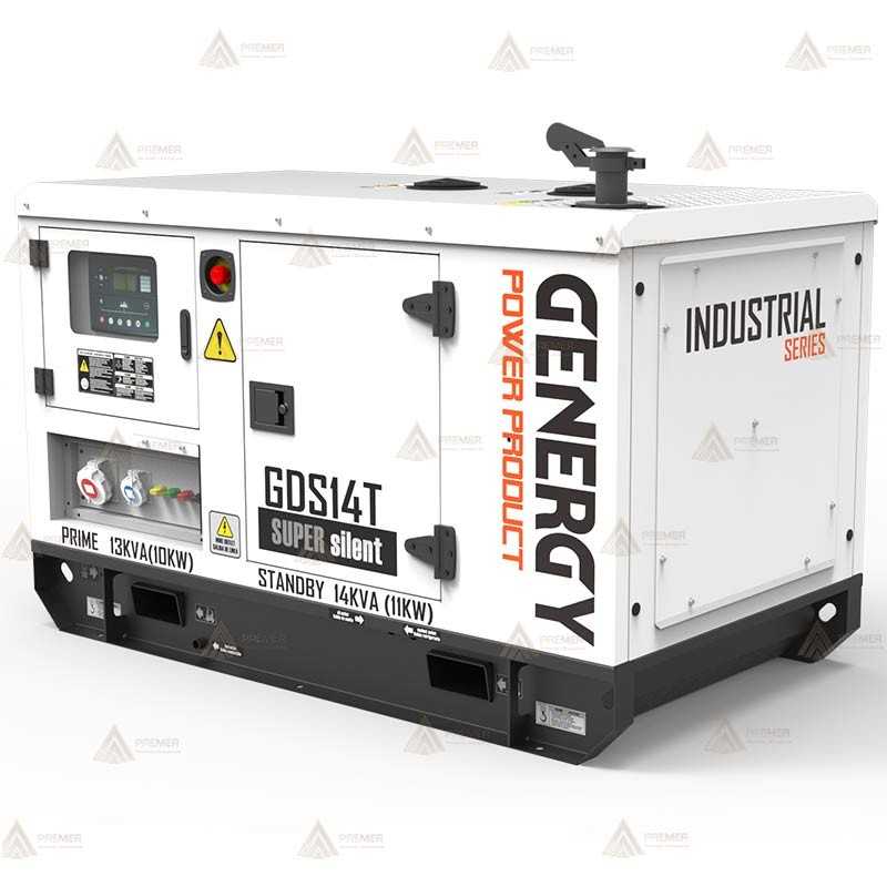 Grupo electrógeno diésel trifásico (14 KVA / 11.000W) Insonorizado
