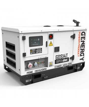 Grupo electrógeno diésel trifásico (14 KVA / 11.000W) Insonorizado