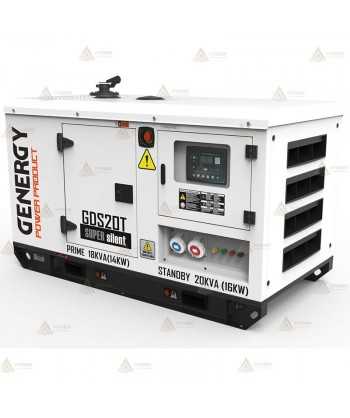 Grupo electrógeno diésel trifásico (18 KVA / 14.400W) Insonorizado