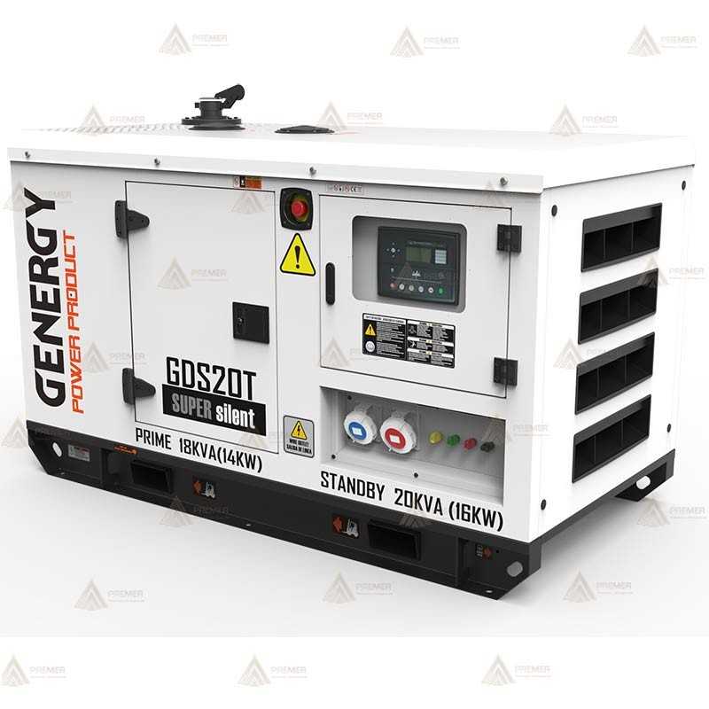 Grupo electrógeno diésel trifásico (18 KVA / 14.400W) Insonorizado
