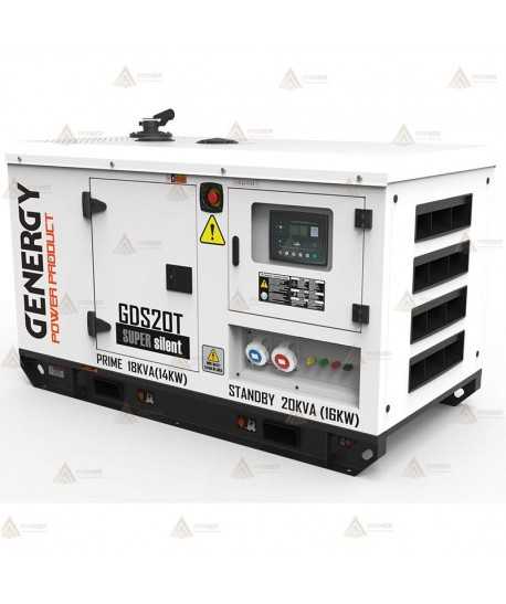 Grupo electrógeno diésel trifásico (18 KVA / 14.400W) Insonorizado