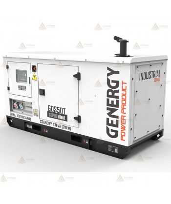 Grupo electrógeno diésel trifásico (47 KVA / 37.000W) Insonorizado
