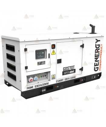 Grupo electrógeno diésel trifásico (69 KVA / 45.000W) Insonorizado