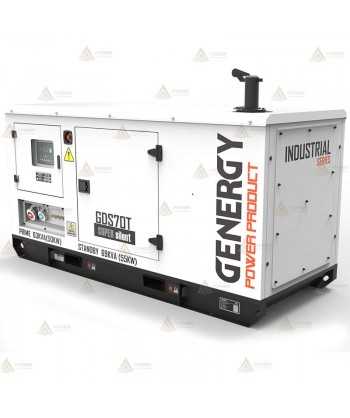 Grupo electrógeno diésel trifásico (69 KVA / 45.000W) Insonorizado