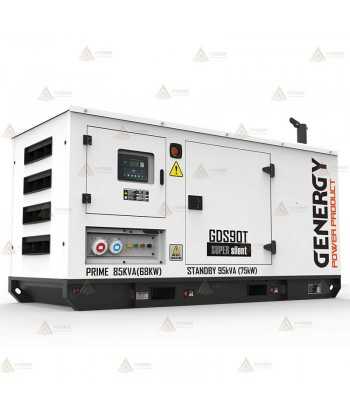 Grupo electrógeno diésel trifásico (94 KVA / 75.000W) Insonorizado