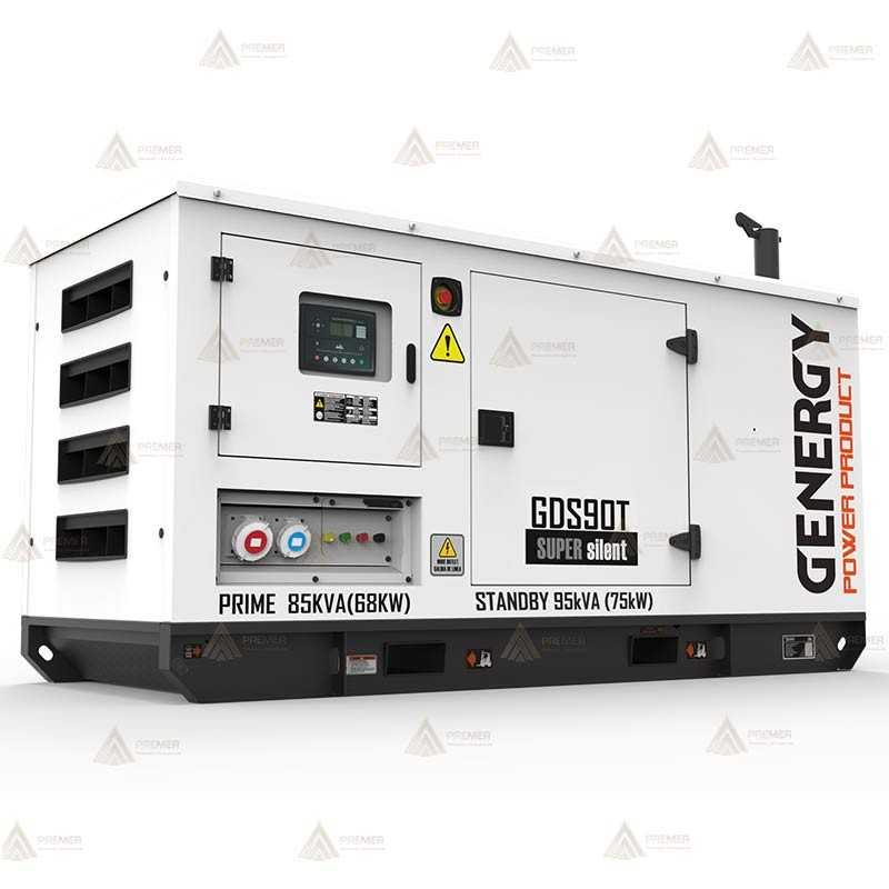 Grupo electrógeno diésel trifásico (94 KVA / 75.000W) Insonorizado