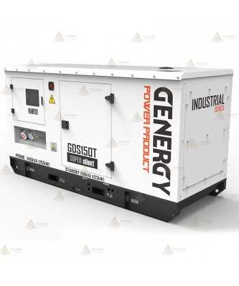 Grupo electrógeno diésel trifásico (158 KVA / 123 KW) Insonorizado