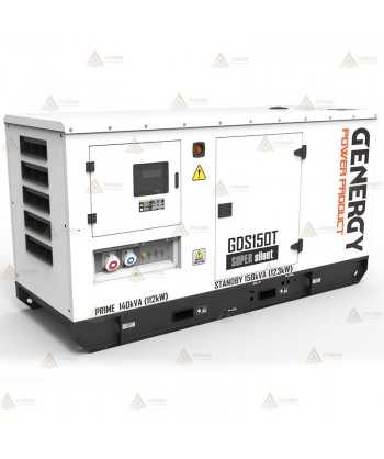 Grupo electrógeno diésel trifásico (158 KVA / 123 KW) Insonorizado
