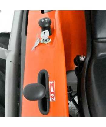 Tractor desbrozador de cuchillas a gasolina de 452 cc (950 ancho corte)