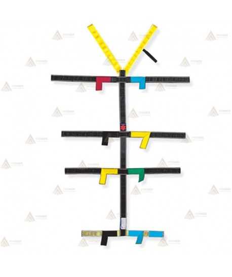 Araña de inmovilización Rock Straps para tablero espinal