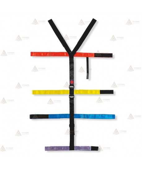 Araña de inmovilización T-Straps para tableros espinales Spencer