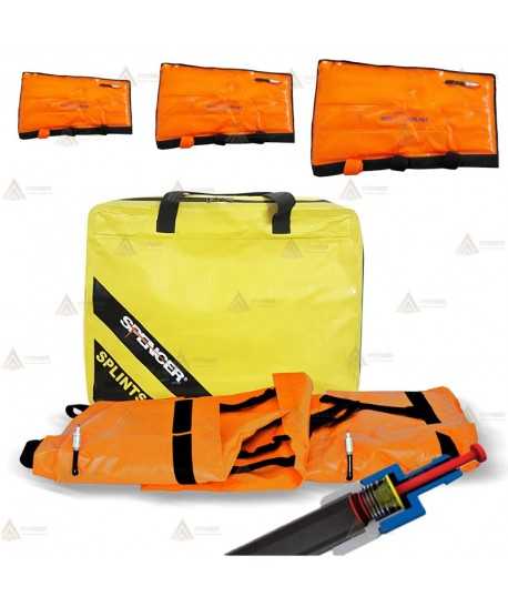 Kit de férulas de vacío con bomba y bolsa Res-Q-Splint-Plus de Spencer