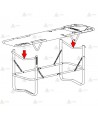 Soporte plegable para camillas de emergencias de Spencer