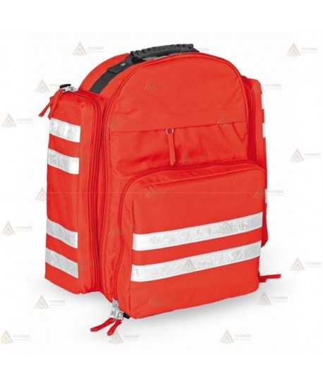 Mochila sanitaria r de cordura roja con 5 bolsas interiores A911 de Spencer (34 lit)