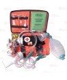 Bolsa de emergencias M430 con botella recargable de oxígeno medicinal