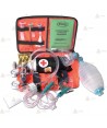 Bolsa de emergencias M420 con botella recargable de oxígeno medicinal
