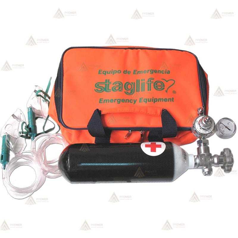 Bolsa con botella recargable 2l (B-2) Oxígeno Medicinal. Sin resucitador