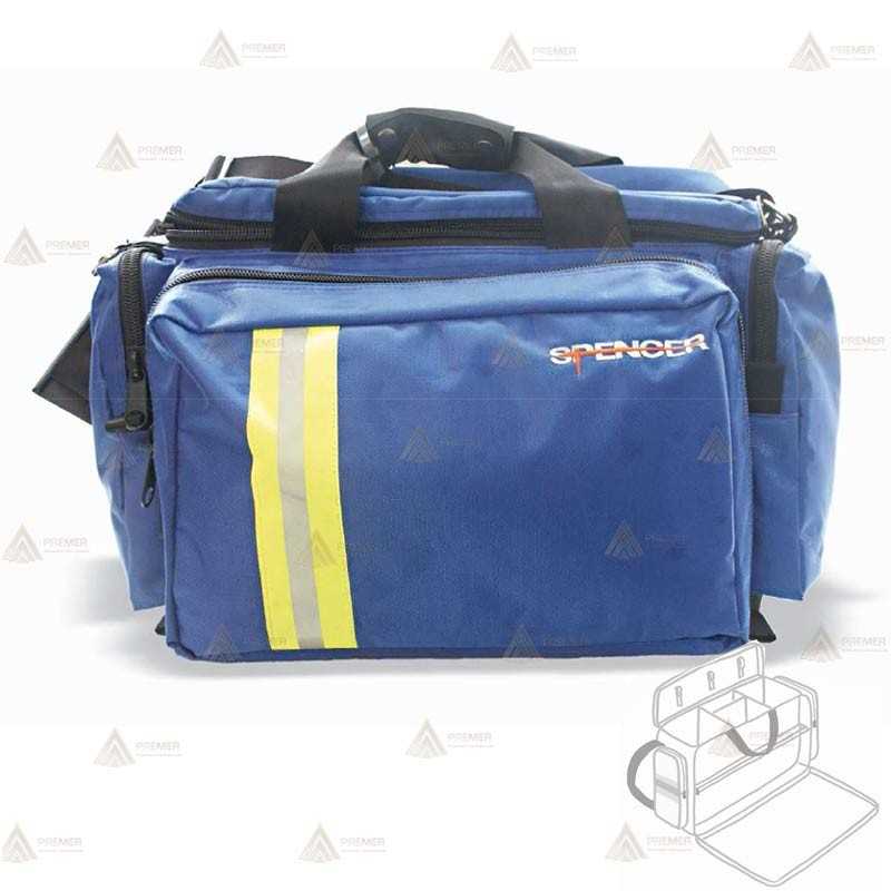 Kit profesional de primeros auxilios con contenido BLUE BAG HP de Spencer