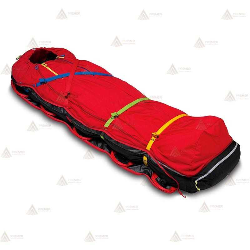 Saco de Spencer para aislar a los accidentados en los transportes