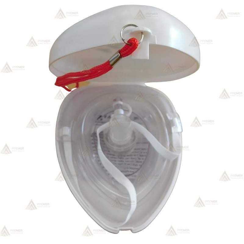 Mascarilla facial para de reanimación cardiopulmonares RCP