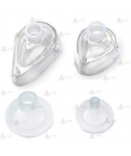 Mascarillas  de silicona esterilizables para resucitador