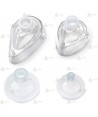 Mascarillas  de silicona esterilizables para resucitador