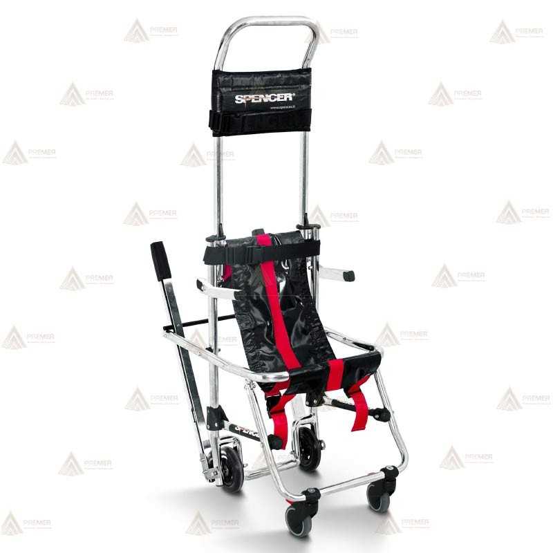 Silla de evacuación ultraligera Skid Ok B de Spencer