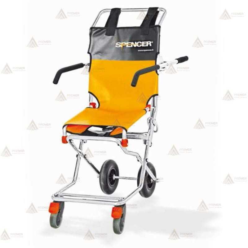 Silla de evacuación y transporte con reposabrazos 407 B de Spencer