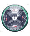 Vitrina Rotaid Solid Plus para desfibriladores con flechas rojas y alarma para desfibriladores