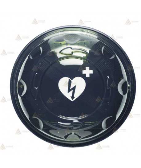 Vitrina Rotaid Solid Plus con alarma para desfibriladores en interiores