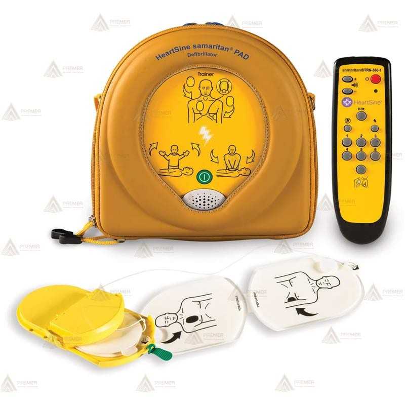 Desfibrilador Trainer 500P con mando a distancia