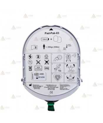 PAD-PAK Adulto con batería y blectrodos para desfibriladores Samaritan