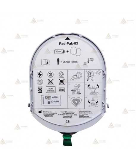 PAD-PAK Adulto con batería y blectrodos para desfibriladores Samaritan