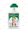 Frasco lavaojos de bolsillo de 200 ml para primeros auxilios