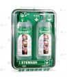 Kit lavaojos de 2 botellas de 1 lit. para primeros auxilios