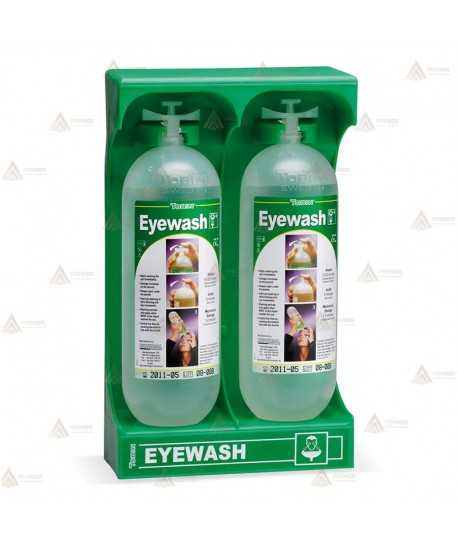Kit lavaojos de 2 botellas de 1 lit. para primeros auxilios