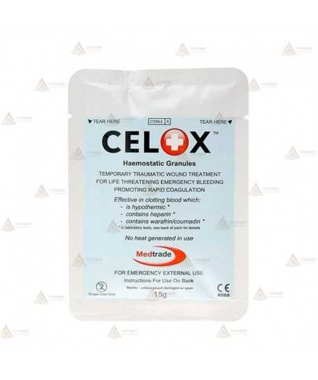 Gránulos hemostáticos CELOX 15 para control de hemorragias