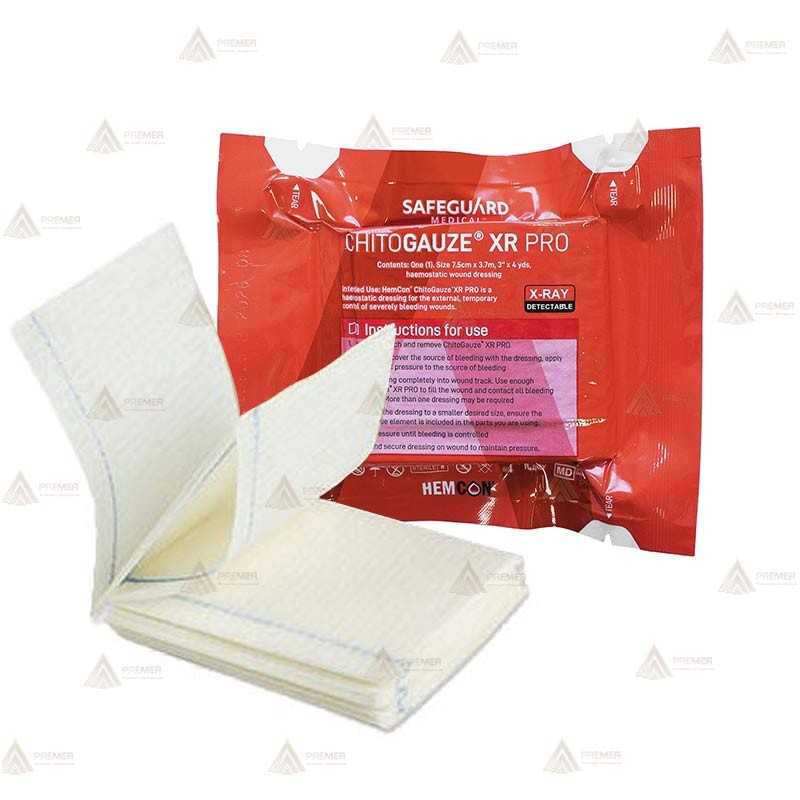 Venda hemostática ChitoGauze XR PRO