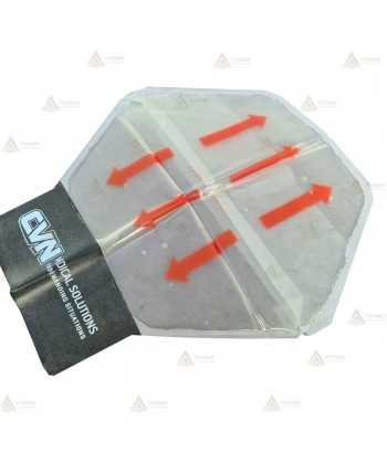 Pack de 2 apósitos torácicos no ventilados Hexagon Chest Seal
