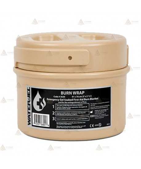 Manta WaterJel military de 91 x 76 cm para quemaduras