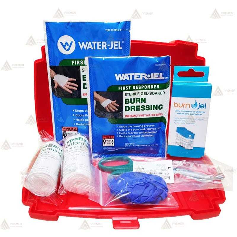 Botiquín profesional WaterJel Evolution S para Quemaduras