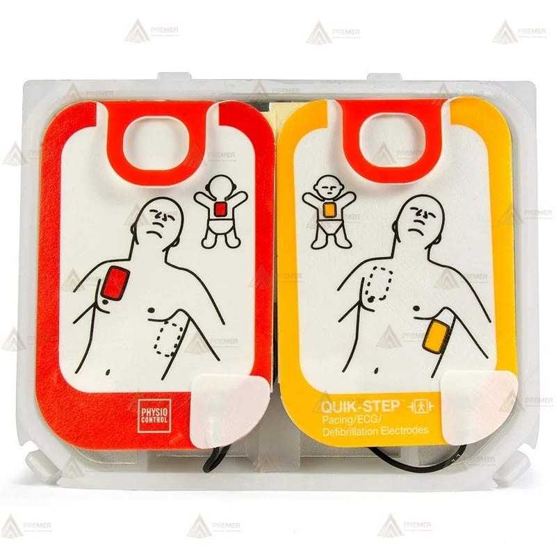 Electrodos para desfibrilador CR2