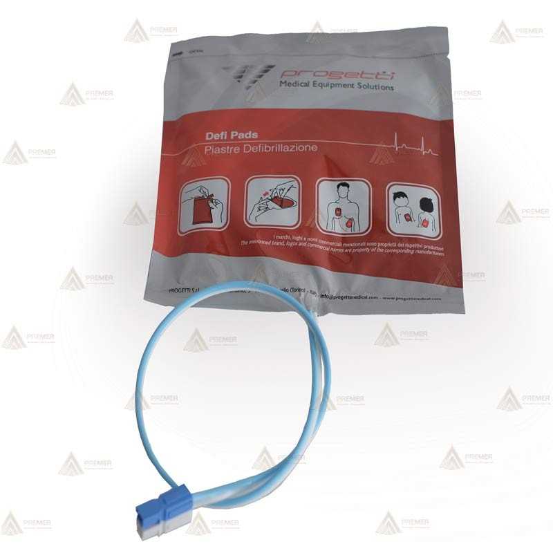 Electrodos adultos para desfibriladores para Rescue Life 7 y Rescue Sam
