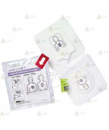 Electrodos pediátricos para desfibriladores Zoll AED Plus