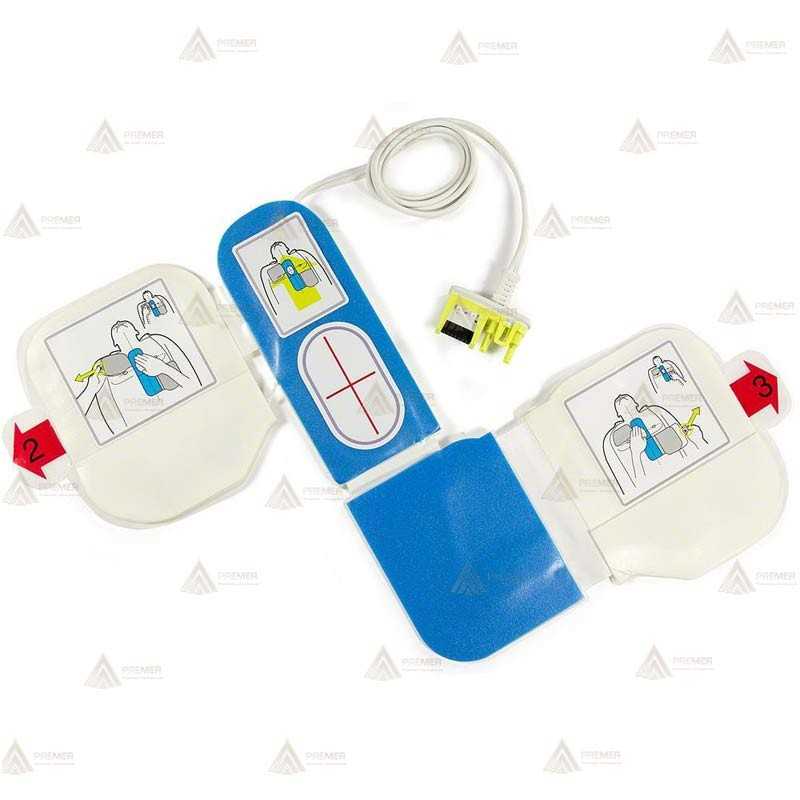 Electrodos adulto con metrónomo para desfibriladores Zoll AED Plus