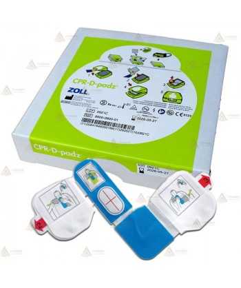 Electrodos adulto con metrónomo para desfibriladores Zoll AED Plus