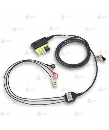Cable para monitorización básica con electrodos de ECG para el desfibrilador Zoll AED PRO