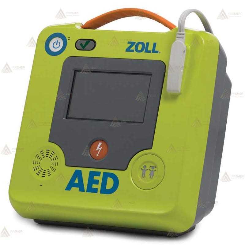 Desfibrilador profesional semiautomático AED 3 con electrodos CPR Uni‐padz