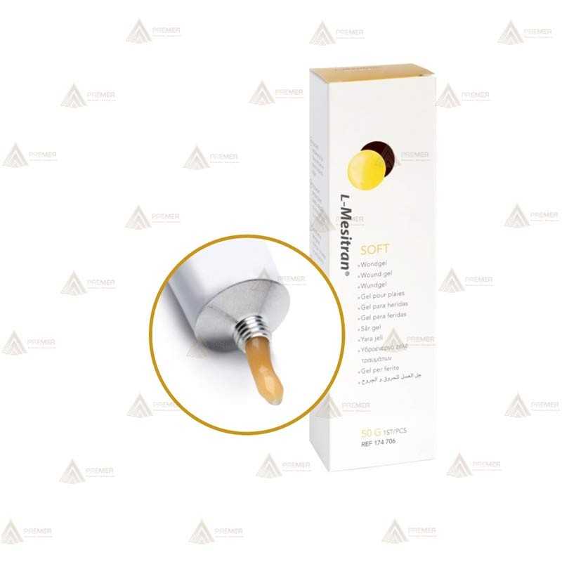 Gel antibacteriano con 40% de miel de grado clínico L-Mesitran-Soft